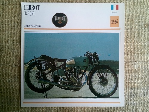 Scheda moto terrot hcp - moto,