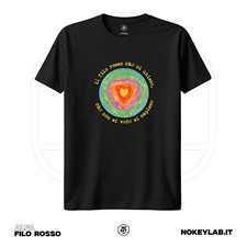 Shirt filo rosso - rosso, musica