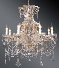 LAMPADARIO IN CRISTALLO