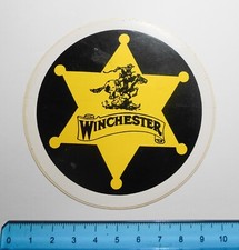 ADESIVO STICKER VINTAGE AUTOCOLLANT AUFKLEBER WINCHESTER OROLOGIO WATCH ANNI '80