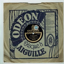 78 Giri 25cm Bach Casino Paris Fumetto Dischi Lui A Dei Strisce -bidasse -odeon