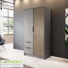 Armadio 2 ante 2 cassetti 4