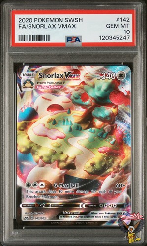 Snorlax vmax 142 pokemon - snorlax,