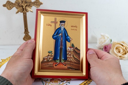 Icona ortodossa san cosma - icona,
