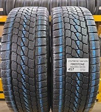 2x GOMME USATE TERMICHE 215/70R15C 109R FIRESTONE VANHAWK 2 WINTER 215 70 15 C
