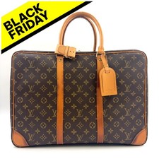 Borsa Boston Louis Vuitton Sirius 45 monogram pelle marrone PVC M41408