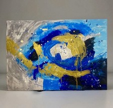 Quadro Astratto Dipinto a mano