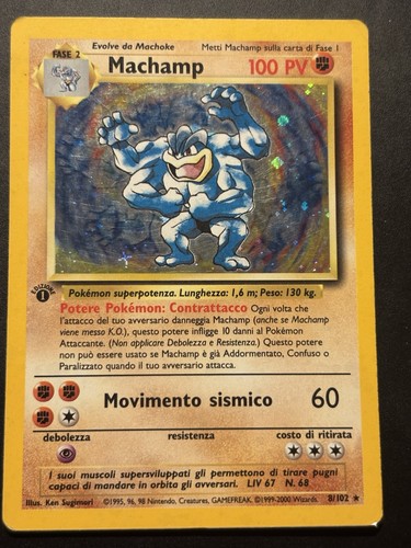 Machamp 102 set base - 8/102,