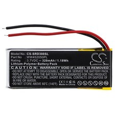 Batterie 320mAh type WW452050PL WW452050PL_C Pour Cardo Q1, Cardo Q3