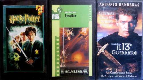 Lotto film in - in, vhs