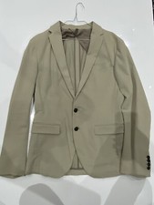 Giacca Gazzarrini beige 46 usata perfetta affare slim fit abito