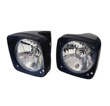 Faro proiettore per trattore John Deere H4 set vetro trasparente 2450 2650 2850 3350 3650