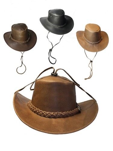 Cappello australiano pelle - cappello,