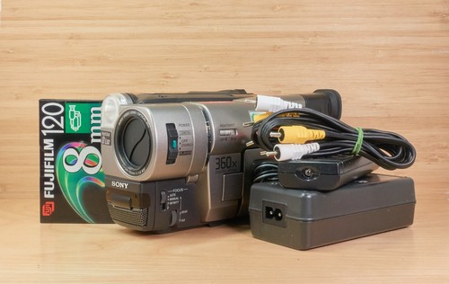 Videocamera vintage sony - videocamera,