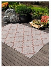 Tappeto Moderno TR FLATWEAVE TRELLIS TERRA 120X170 CM (Galleriafarah1970)