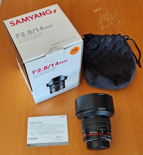 Obiettivo samyang 14mm - obiettivo,