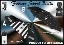 OMBRELLO PORTATILE JUVENTUS MANUALE O AUTOMATICO UFFICIALE 