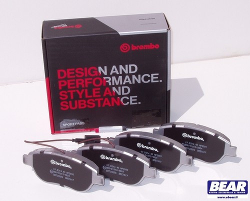Pastiglie freno ant brembo - pastiglie,