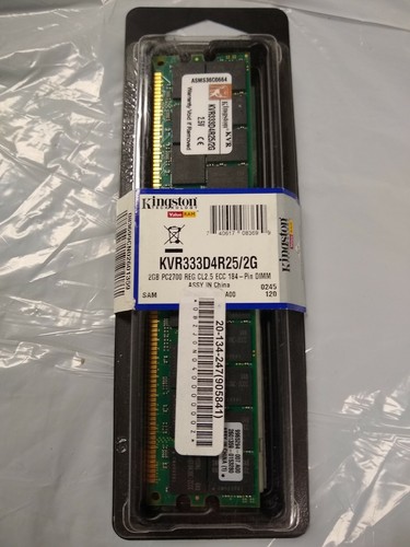 Kvr333d4r25 kingston gb - kvr333d4r25/2g,