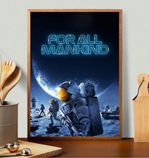 Poster Astronauta Fantascienza