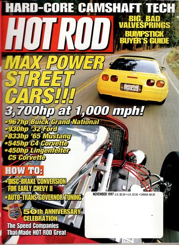 Hot rod magazine - hot, 1997