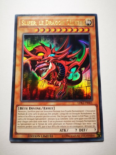 Carte slifer le - yu-gi-oh!,