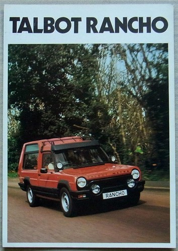 Brochure vendita auto - , talbot