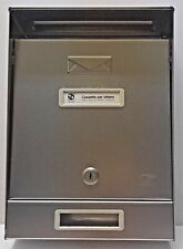 CASSETTA   POSTALE  da   esterno con  tetto    / SILMEC