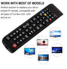 Samsung TELECOMANDO universale COMPATIBILE con TV Lcd Led Smart TV 3D PRIME DAZN