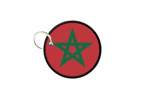 Portachiavi drapeau maroc - portachiavi,