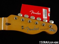 Fender Brad Paisley Road Worn Tele COLLO + SINTONIZZATORI Telecaster Acero Migliorato "V"
