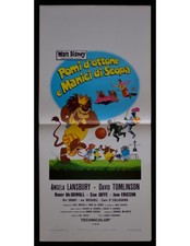 locandina POMI D'OTTONE E MANICI DI SCOPA Bedknobs and Broomsticks Lansbury B293