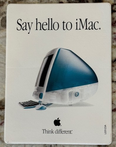 Vintage apple computer imac - vintage,