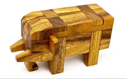 Puzzle rompicapo legno - puzzle, in