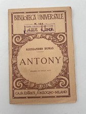 Antony Alessandro Dumas Dramma