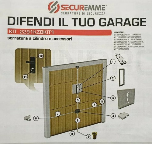 Kit sicurezza basculante - kit,