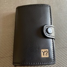 Portafoglio Uomo Pelle Pu Slim Porta Carte Di Credito RFID PER TESSERE  BANCOMAT