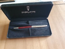 PENNA SFERA DELTA ROSSA ARGENTO