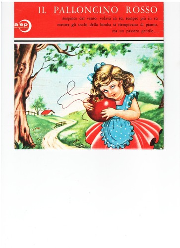 Palloncino rosso fiaba - palloncino,