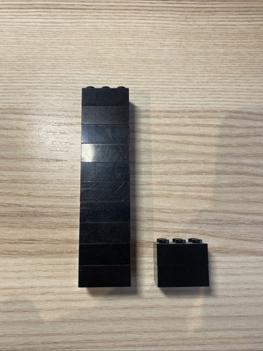 Lego 3002 2x3 brick black - brick,