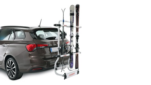 Portasci snowboard gancio - portasci,