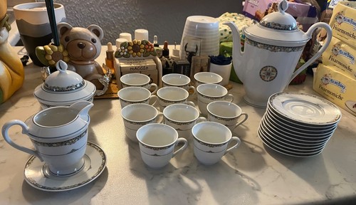 Servizio caffè porcellana - servizio, in