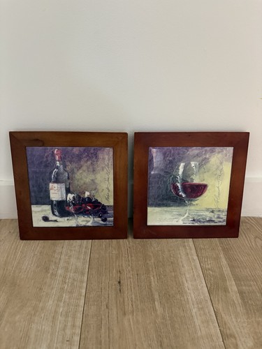 Coppia targhe vino piastrelle - targhe,