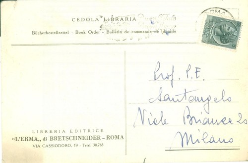1950 roma libreria erma di - 1950, l'erma