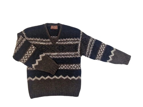 Maglione misto lana scollo - , v
