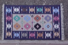 Tappeto rugmoda cotone blu - cotone,