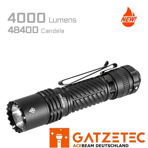 Torcia tattica acebeam t37 - tattica,