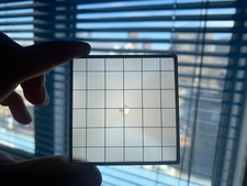 Schermo di messa a fuoco split-image con struttura in metallo per Hasselblad 500 501CM 503CX con griglia