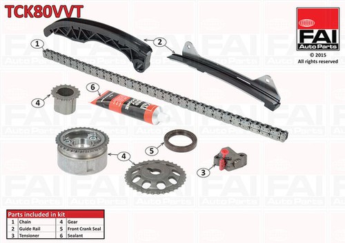 Kit catena distribuzione - catena,