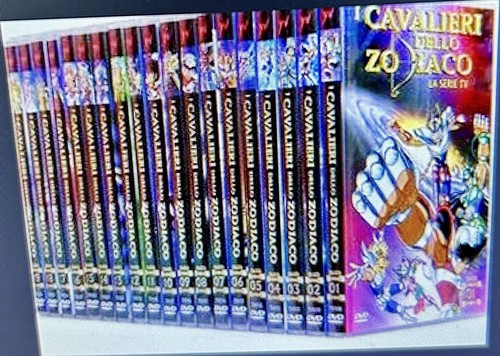 Dvd cavalieri dello zodiaco - dvd,